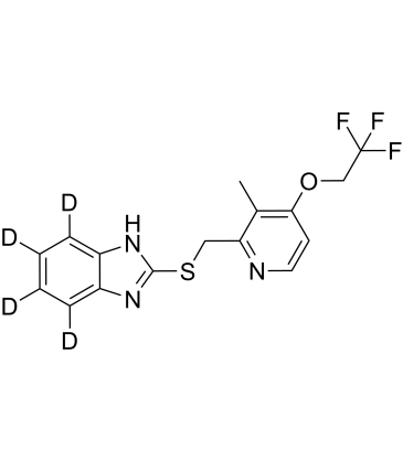 Lansoprazole Sulfide D4 1216682-38-0